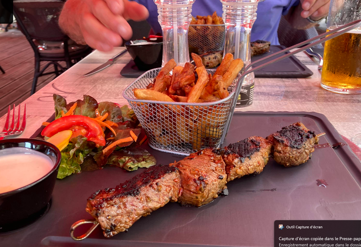 Brochette de bœuf